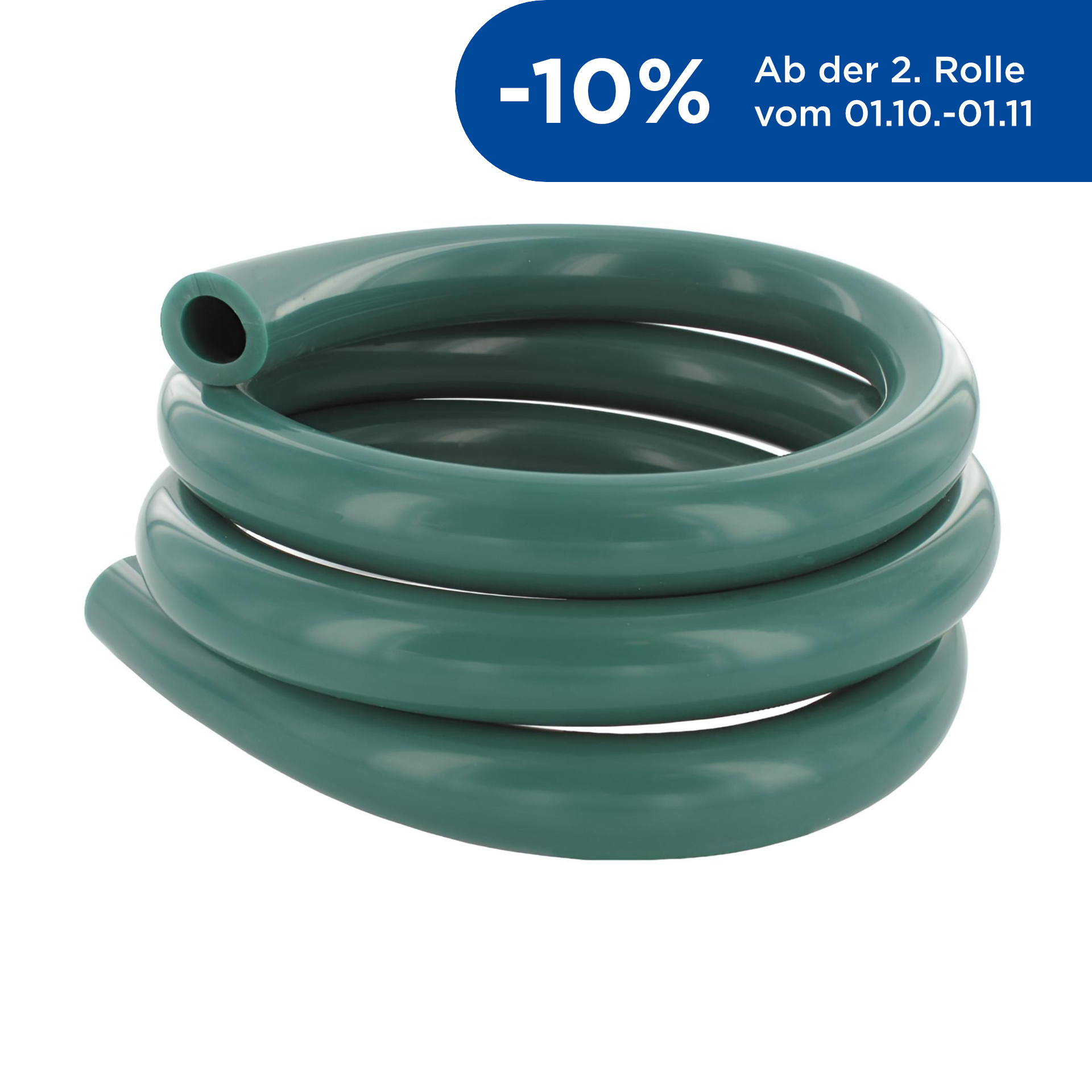 Silikon - Milchschlauch 16,0 x 5,5 mm GRÜN